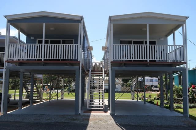 Deluxe Two Bedroom Riverfront Cabin