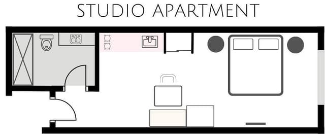 Studio, 1 King Bed, Non Smoking