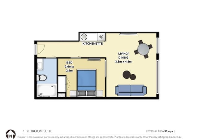 1 Bedroom Suite