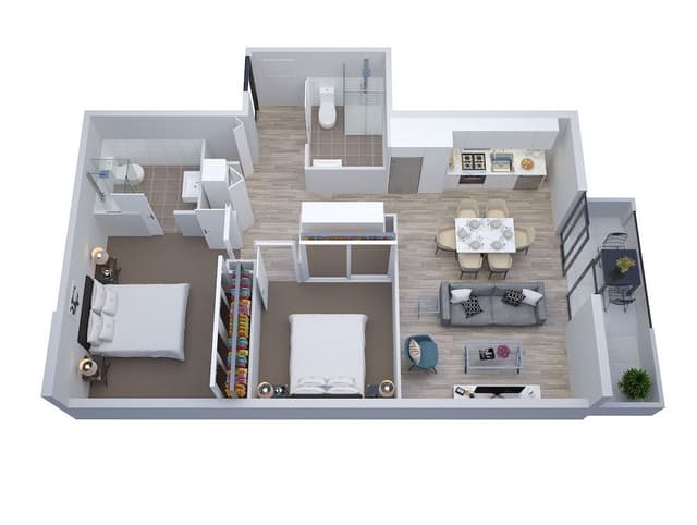 Deluxe Apartment, 2 Bedrooms
