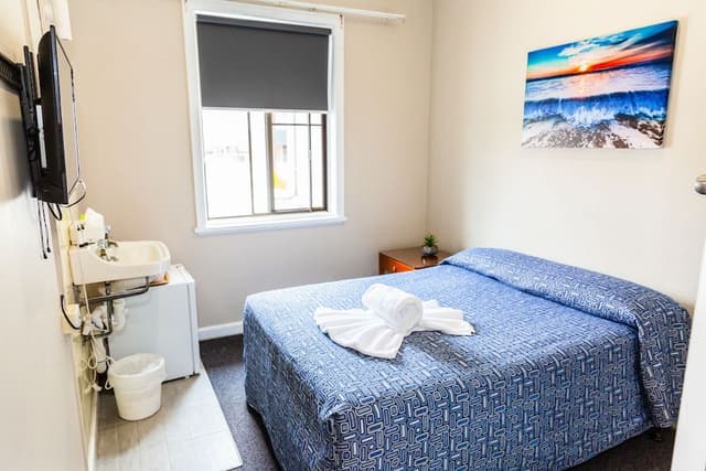 Basic Double Room, 1 Double Bed, Shared Bathroom