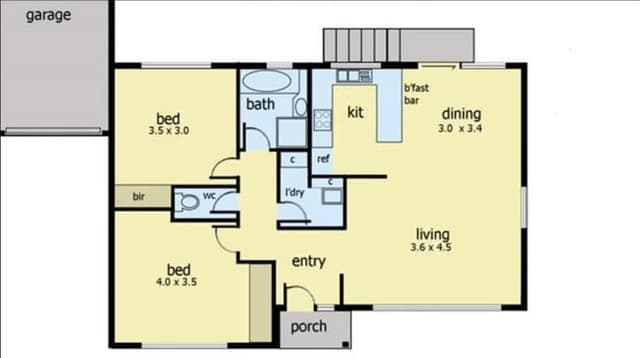Two Bedroom Townhouse