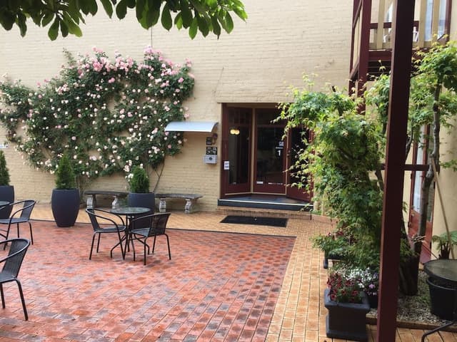 Room, Courtyard View