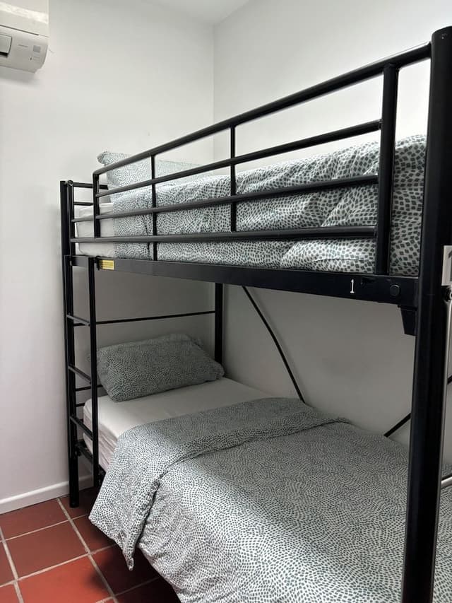 Bed in 6 Bed Female Dormitory Room