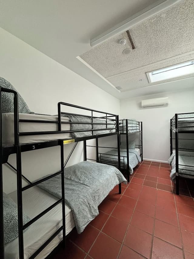 Bed in 6 Bed Female Dormitory Room