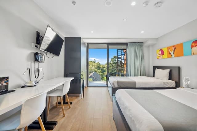 Deluxe Twin Studio with balcony