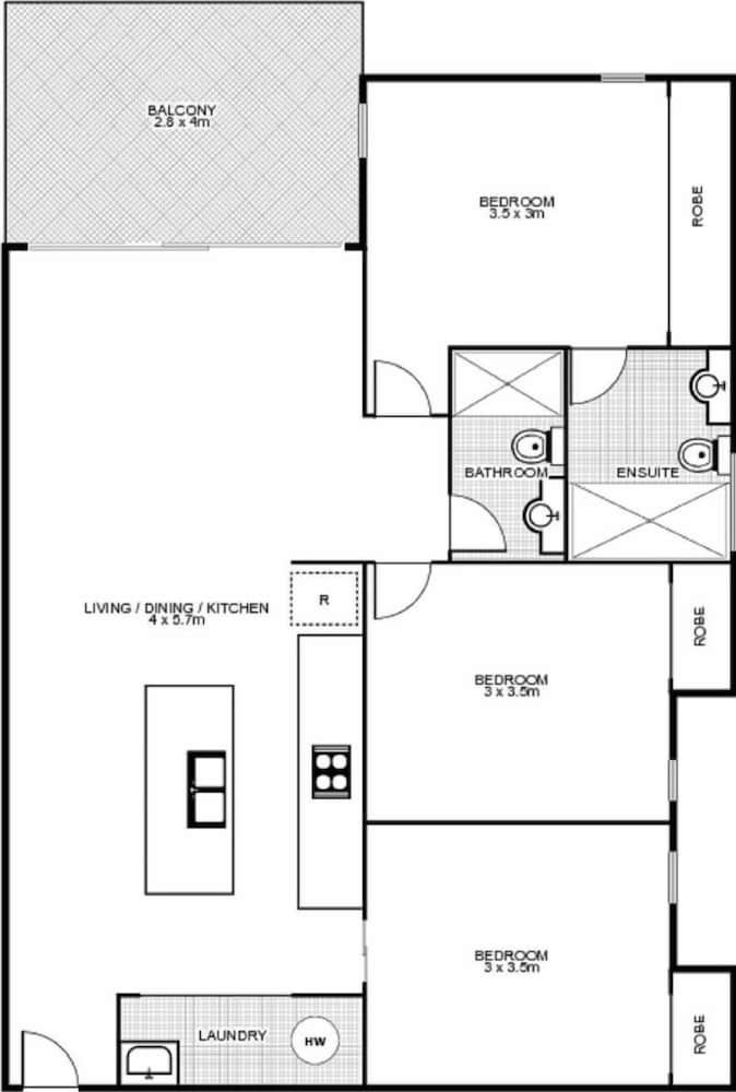 Back of the Block Bulimba - Executive 3BR Bulimba apartment with leafy outlook3