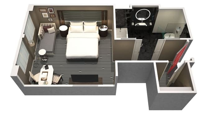 Room, 1 King Bed