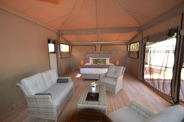 Luxury King Eco Tent with Ensuite