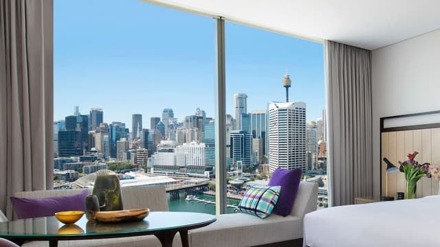 Superior Room, 1 King Bed (Premium Bath, Darling Harbour View)