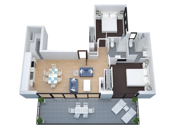 2 Bedroom Premier