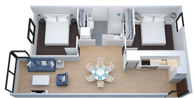 2 Bedroom Standard