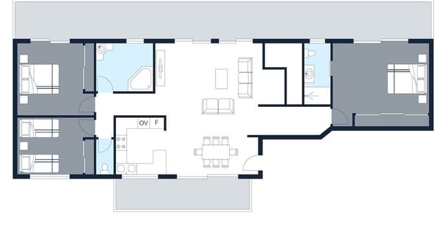 Family Apartment, 3 Bedrooms, River View