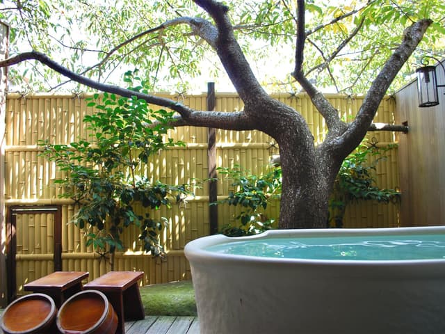Japanese Style Room with 12 Tatami and Open-Air Bath