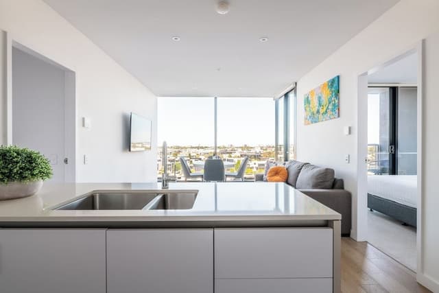 Two-Bedroom Two-Bathroom Apartment with Yarra Views