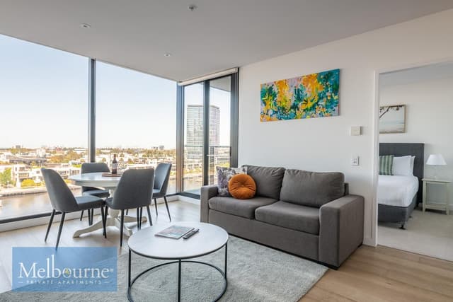 Two-Bedroom Two-Bathroom Apartment with Yarra Views