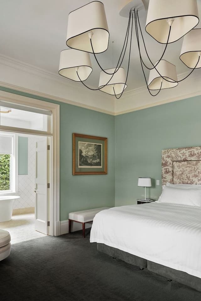 Deluxe Room, 1 King Bed, Bathtub, Vineyard View