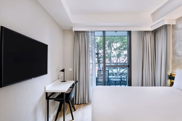 Queen Room with Balcony (Accessible Facilities in Selected Rooms)