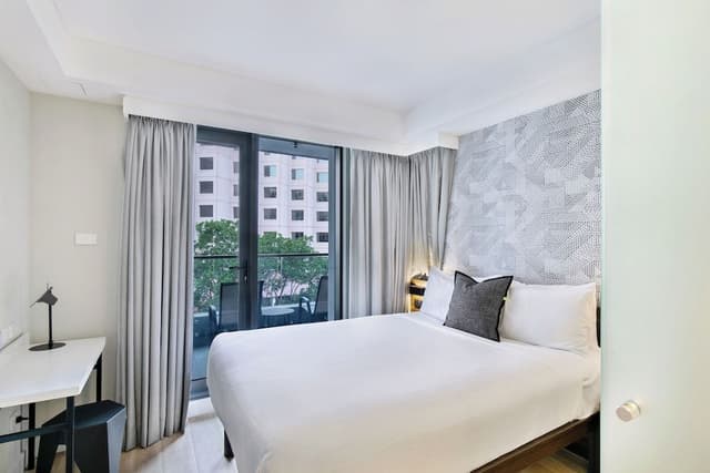 Queen Room with Balcony (Accessible Facilities in Selected Rooms)