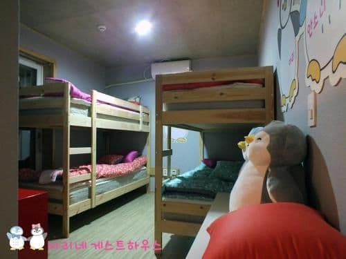 Bed in 4-Bed Female Dormitory Room