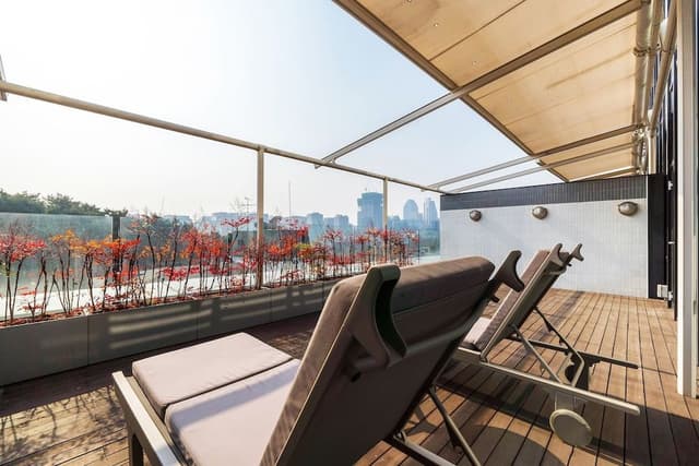 Signature Room, 1 King Bed, Terrace, Park View