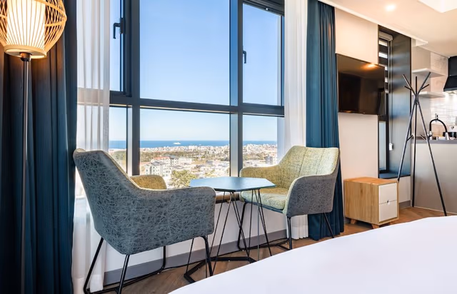 Deluxe Family Twin Ocean Front View