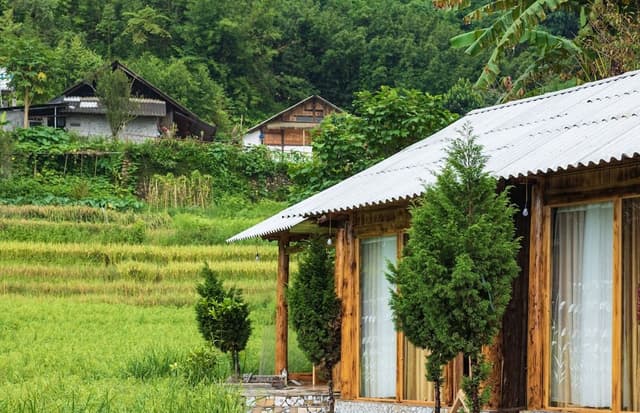 Deluxe Chalet, 2 Queen Beds, Non Smoking, Mountain View