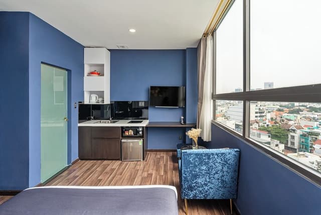 Panoramic Studio, 1 Queen Bed