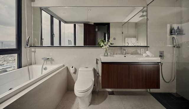 Executive Apartment, 3 Bedrooms, Kitchen, Mountain View