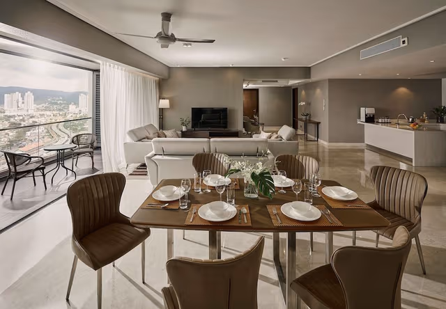 Executive Apartment, 4 Bedrooms, Kitchen, Mountain View