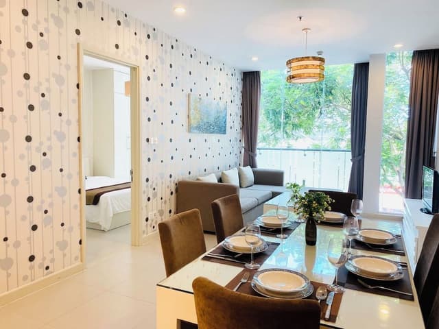 Two Bedrooms Apartment with City View