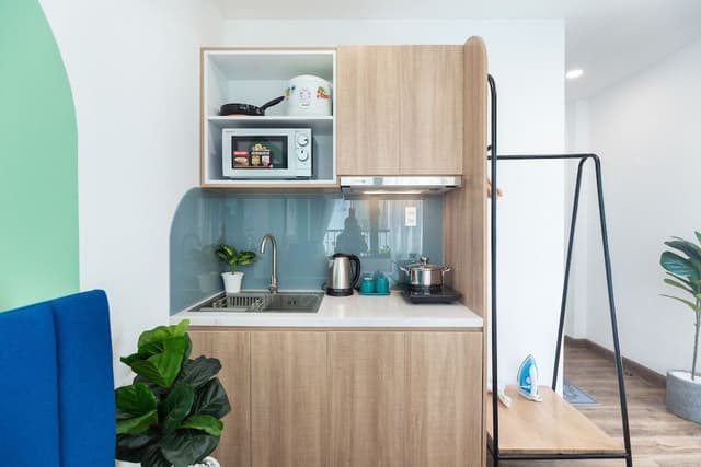 Premium Studio, Non Smoking, Kitchen