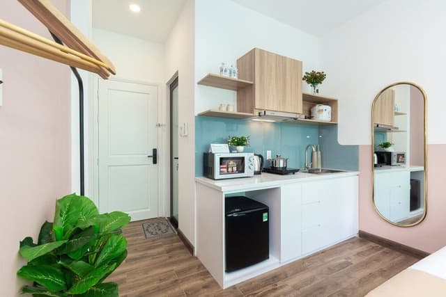 Premium Studio, Non Smoking, Kitchen
