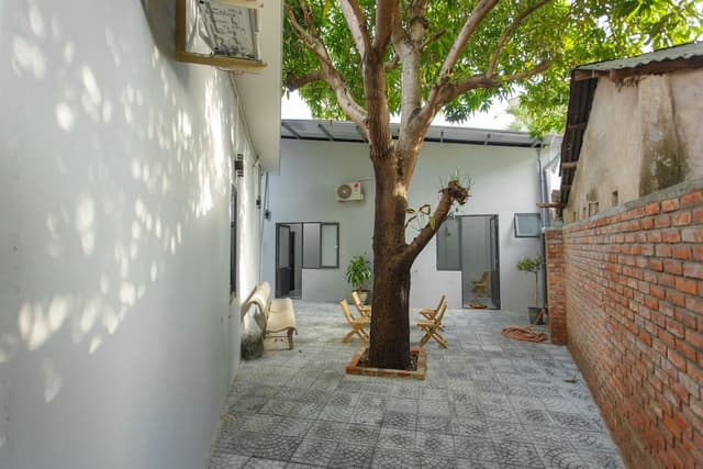 Standard Quadruple Room, Multiple Beds, Patio, Courtyard View