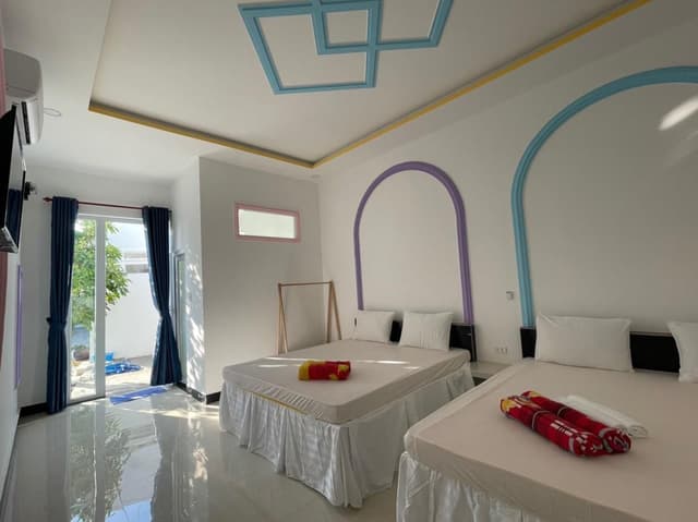 2 Full Beds Smoke-Free