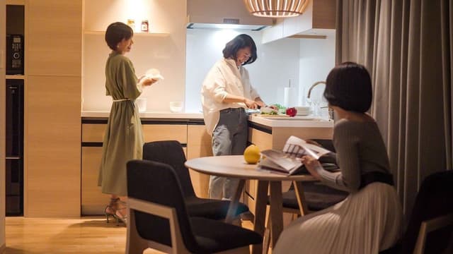 Suite, Multiple Beds, Kitchen