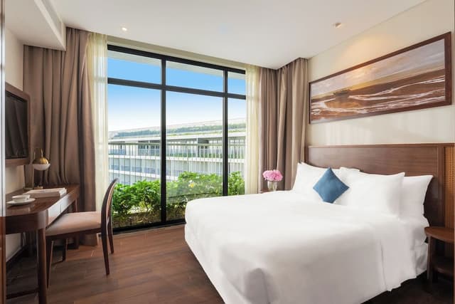 Executive Room, 2 Queen Beds, Non Smoking, Sea View (Living Room)