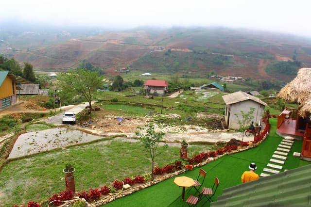Family Bungalow, 2 Queen Beds, Mountain View