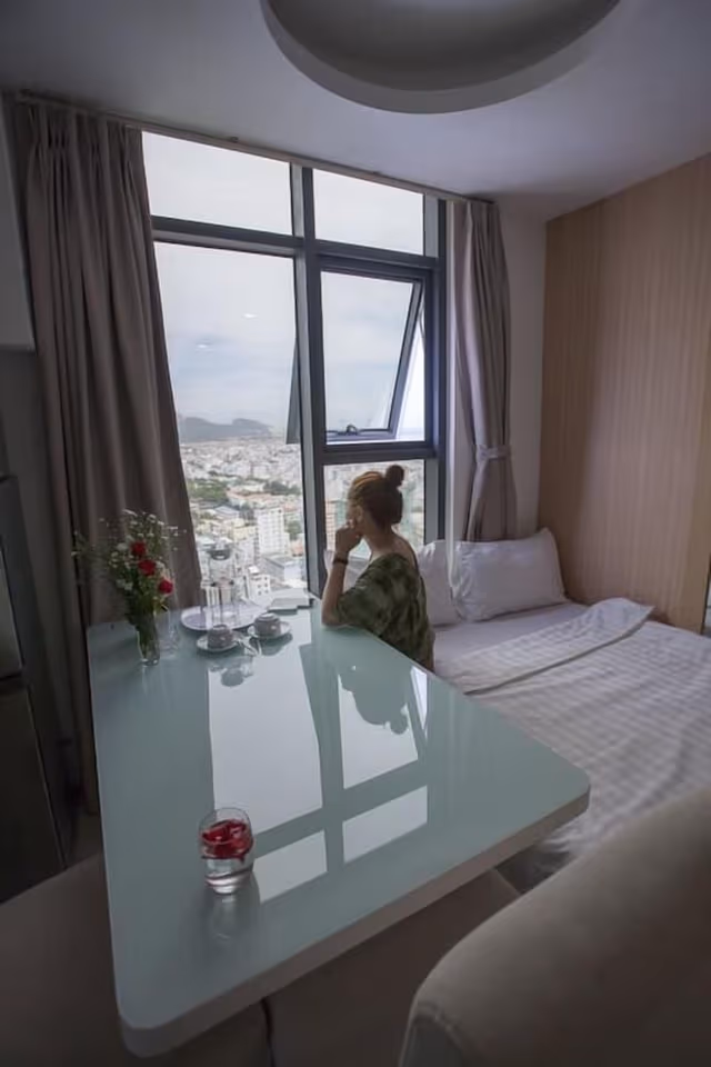 Family Apartment, 2 Queen Beds, City View
