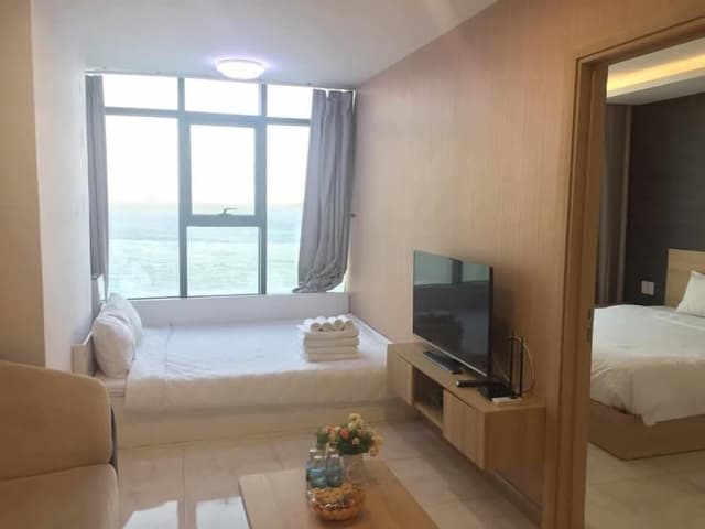 Superior Apartment, 2 Queen Beds, Sea View