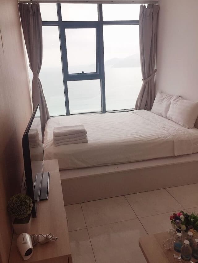 Superior Apartment, 2 Queen Beds, Sea View