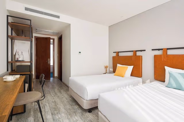 Superior Double or Twin Room, Partial Sea View