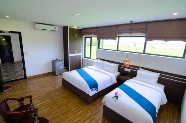 Family Quadruple Room, Balcony, Garden View