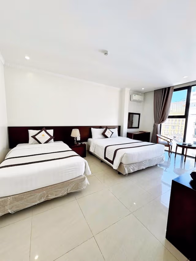 Superior Triple Room, Multiple Beds, Private Bathroom, City View