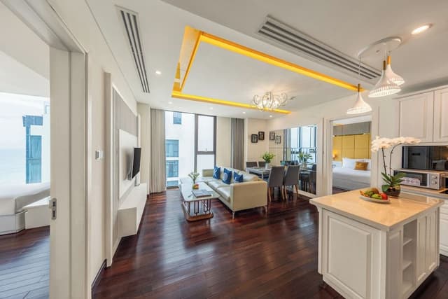 Two Bedroom Apartment with Partial Ocean View