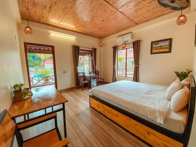 Double Room, Balcony, Pool View