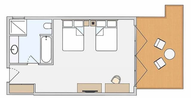 Deluxe Room, Garden View
