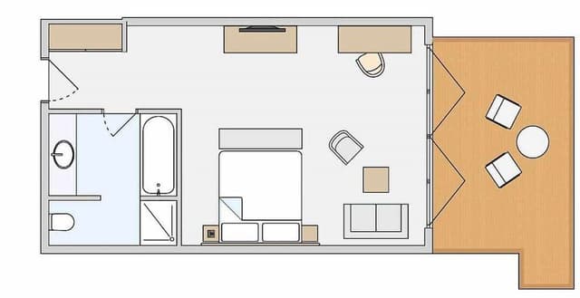 Deluxe Room, Garden View
