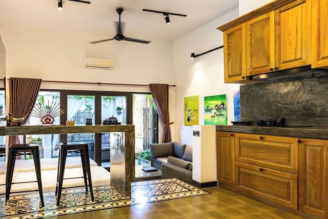 Signature Villa, 1 King Bed, Mountain View, Poolside