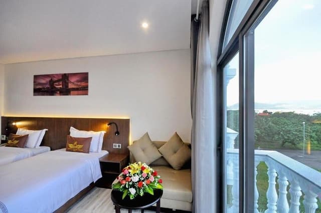 Deluxe Double or Twin Room, Balcony, Pool View